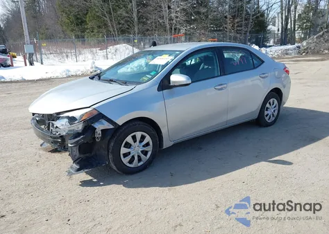 2016 Toyota Corolla L from USA, damaged, VIN 2T1BURHE1GC735197